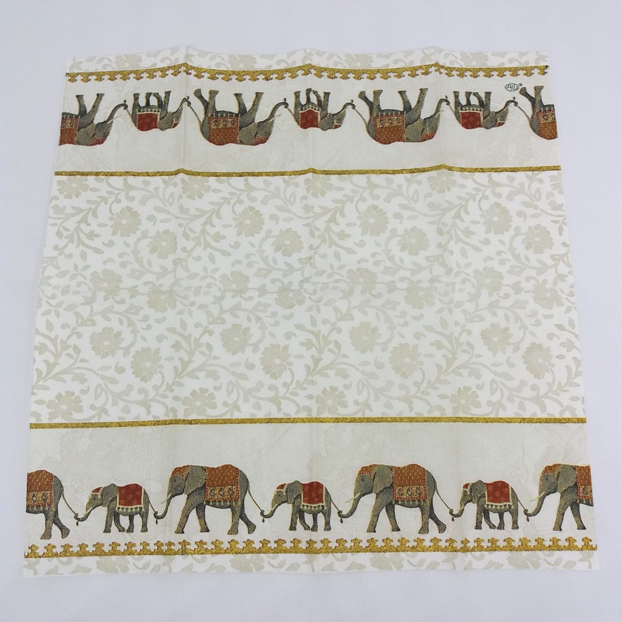 Papírzsebkendő - Elefántok sorban
