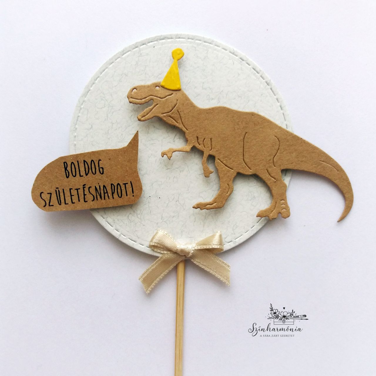 Térhatású tortabeszúró - T-rex