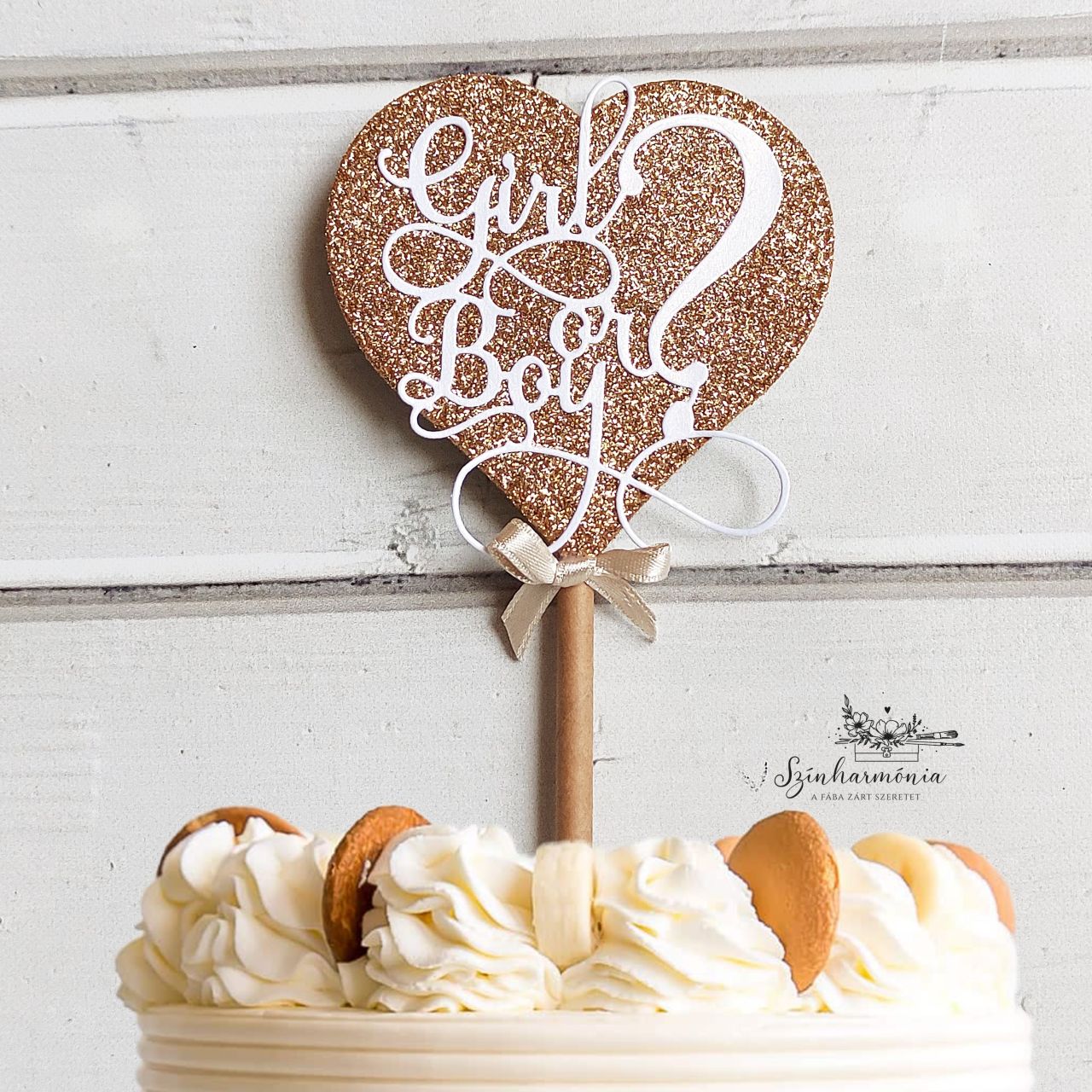 Térhatású tortabeszúró - Girl or Boy Térhatású tortabeszúró - Girl or Boy